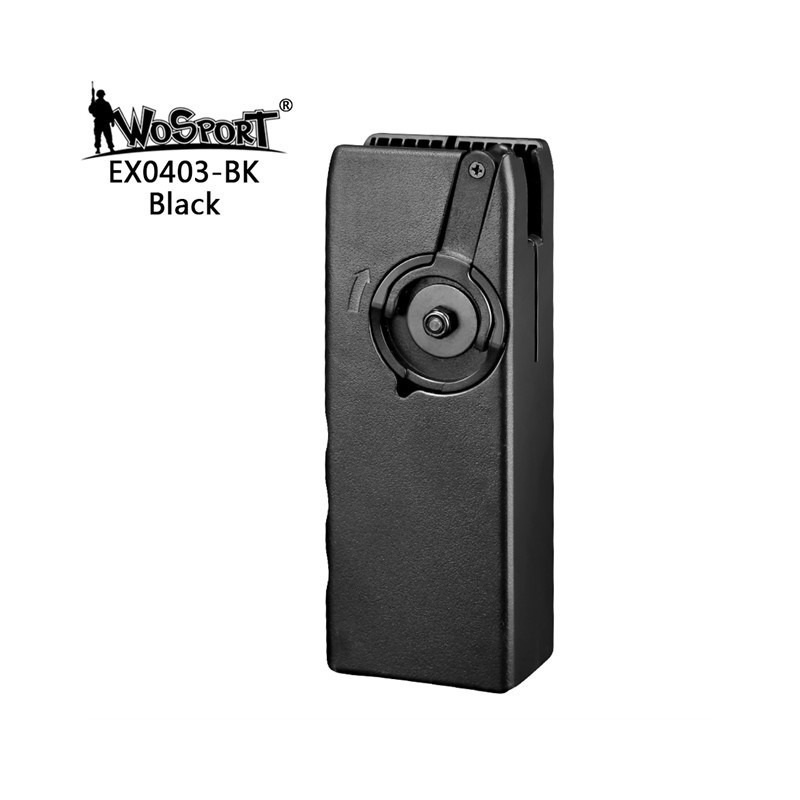 WST LEVER BB Speed Loader, 1000 BBs – Black