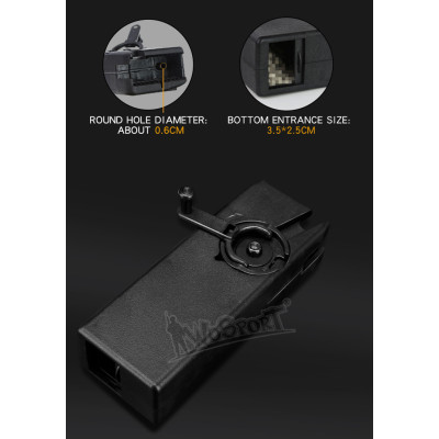 WoSporT LEVER BB gyorsbetöltő, 1000 BB – Barna | ANAREUS