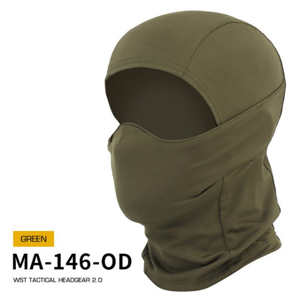 WST Tactical Headgear 2.0 szájvédővel – zöld