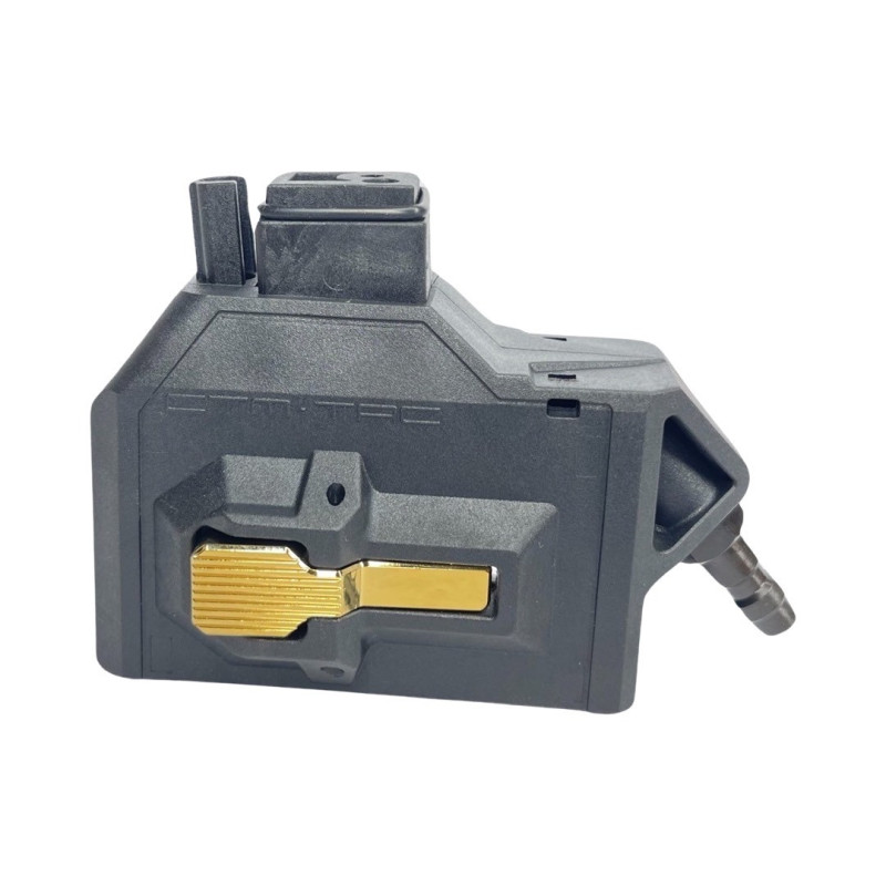 CTM HPA Hi-Capa adapter AEG M4 airsoft tárhoz – fekete/arany CTM HPA Hi-Capa adapter AEG M4 airsoft tárhoz – fekete/arany
