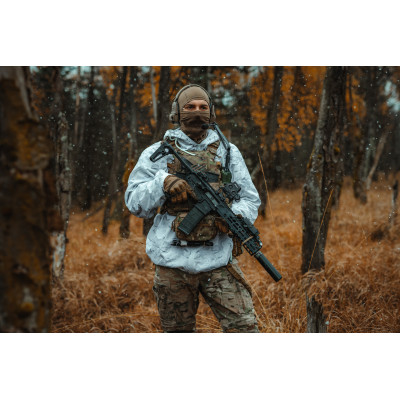 Winter camouflage waterproof coverall Gen. 2 - set