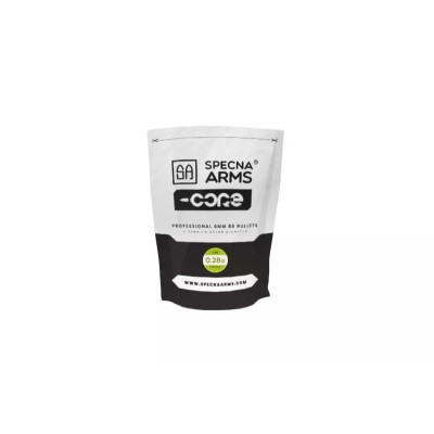 SA CORE™ BIO Pellets 0.28g, 350 BBs (Bag) - White