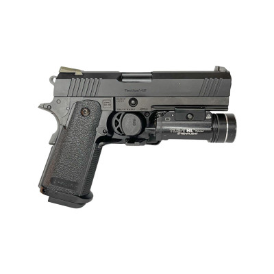 CTM Hi-Capa Pistol Open Belt Holster, Right-Handed - Black