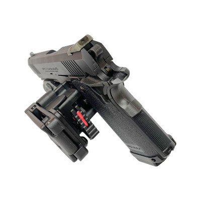 CTM Hi-Capa Pistol Open Belt Holster, Right-Handed - Black