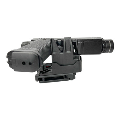 CTM Hi-Capa pisztoly nyílt övtáska, jobbkezeseknek – fekete