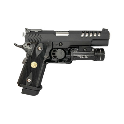 CTM Hi-Capa Pistol Open Belt Holster, Right-Handed - Black