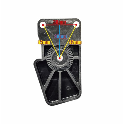 CTM Hi-Capa pisztoly nyílt övtáska, jobbkezeseknek – fekete