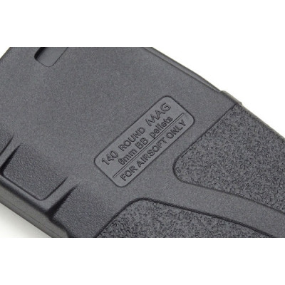 BBAM M4 műanyag tár 140 lőszer – fekete