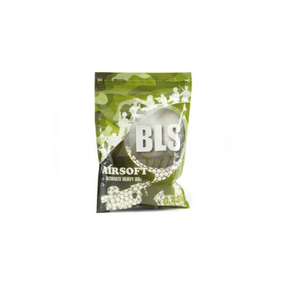 BLS BIO UH Airsoft Pellets 0.43g, 1000 BBs (Bag) - White