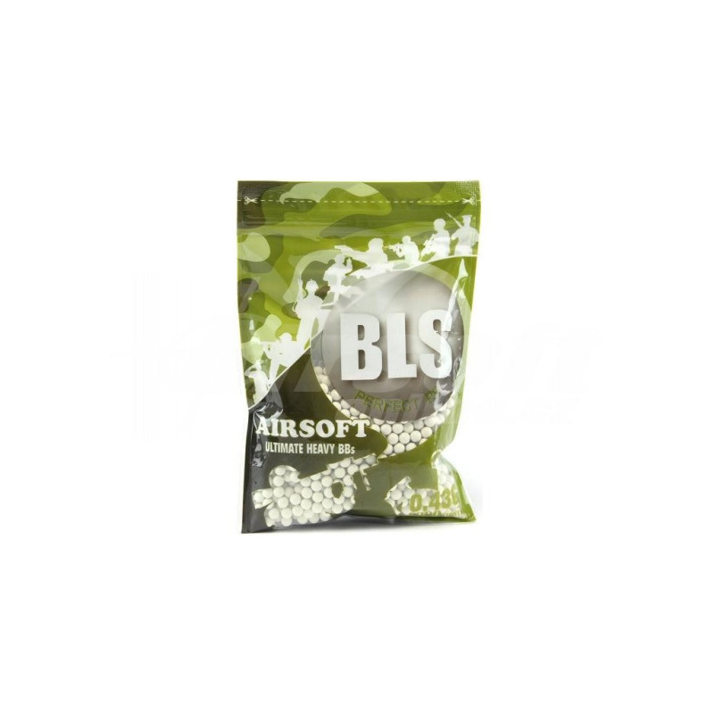 BLS BIO UH Airsoft-golyók 0,43 g, 1000 db (zsák) – fehér BLS BIO UH Airsoft-golyók 0,43 g, 1000 db (zsák) – fehér