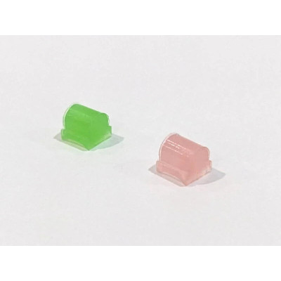 ML szilikon OMEGA NUB feszítő, 50 Shore – zöld