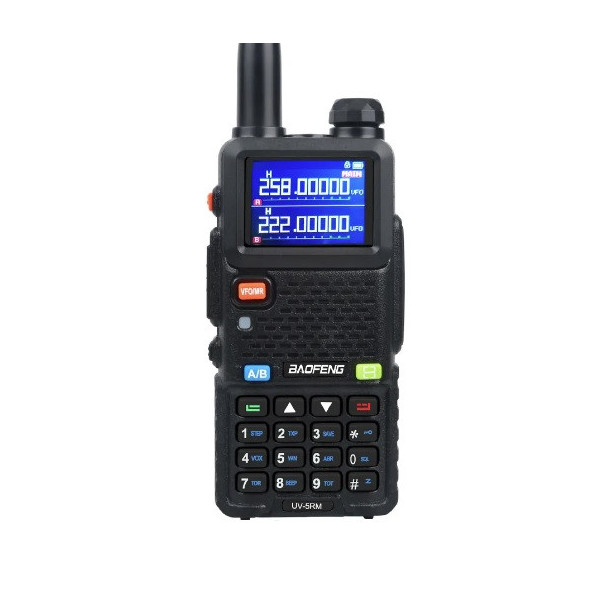 Radio Baofeng UV-5RM , tri-band, USB-C (VHF,UHF)