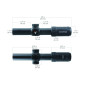 VictOptics S6 1-6x24 SFP LPVO távcső – fekete