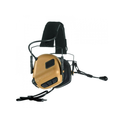 EARMOR M32 PLUS elektronikus taktikai fejhallgató – zöld
