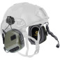 EARMOR M32 PLUS Electronic Tactical Headset, Headband / Helmet Mount - Foliage Green