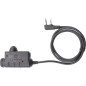 EARMOR M51 PTT, Kenwood / Baofeng 2-pólusú csatlakozó