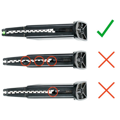 Novritsch SSX23 / MK23 GNB Gen3 gázos tár, 32 BB – fekete