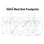 VO FRENZY FM 17x24 MGT™ pontcélzó – fekete VO FRENZY FM 17x24 MGT™ pontcélzó – fekete