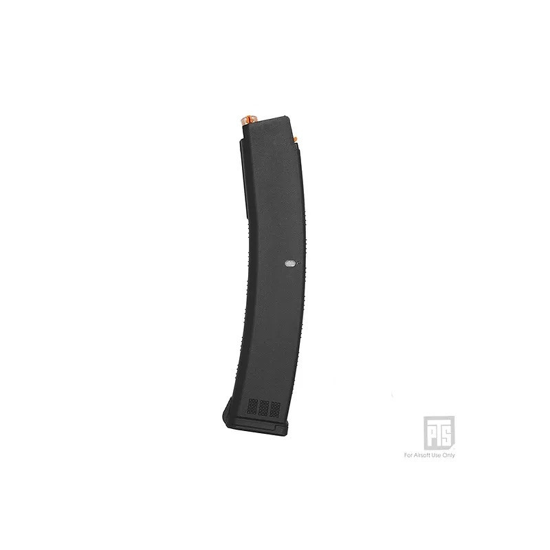 PTS EPM-E9 Mid-Cap Magazine for ASG CZ Scorpion EVO / MTW-9, 110 BBs - Black