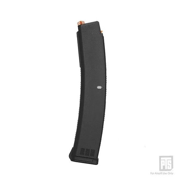 PTS EPM-E9 Mid-Cap Magazine for ASG CZ Scorpion EVO / MTW-9, 110 BBs - Black
