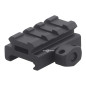 VO 0.5" Picatinny Riser Rail Mount (1.27 cm), Short - Black VO 0.5" Picatinny Riser Rail Mount (1.27 cm), Short - Black