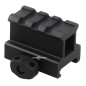 VO 1" Picatinny Riser Rail Mount (2.54 cm), Short - Black VO 1" Picatinny Riser Rail Mount (2.54 cm), Short - Black