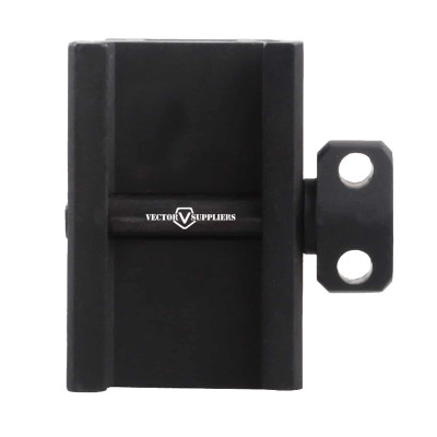 Vector Optics 1 hüvelykes (2,54 cm) Picatinny emelő sínrögzítő, rövid – fekete