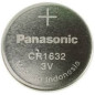 Panasonic CR1632 Lithium Power Battery, 3V - 1 Piece Panasonic CR1632 Lithium Power Battery, 3V - 1 Piece