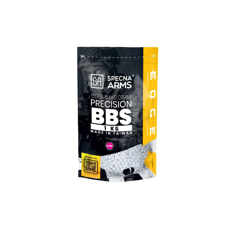 SA EDGE ULTRA™ golyók 0,28 g, 3500 db (zsák) – fehér SA EDGE ULTRA™ golyók 0,28 g, 3500 db (zsák) – fehér