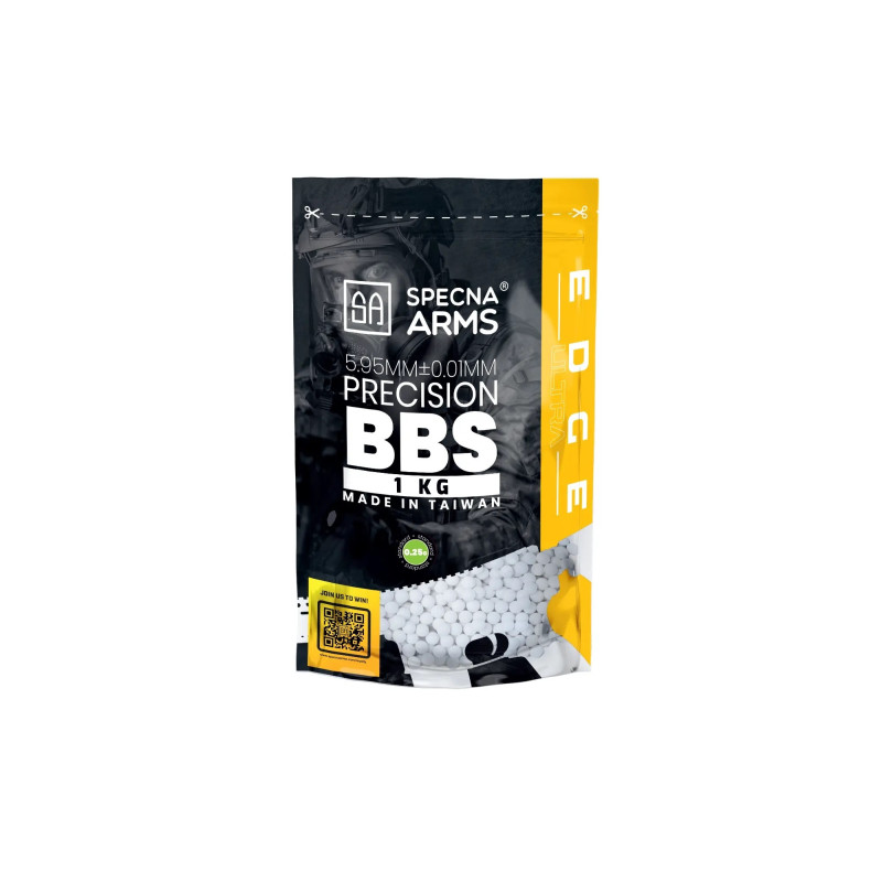 SA EDGE ULTRA™ Pellets 0.25g, 4000 BBs (Bag) - White