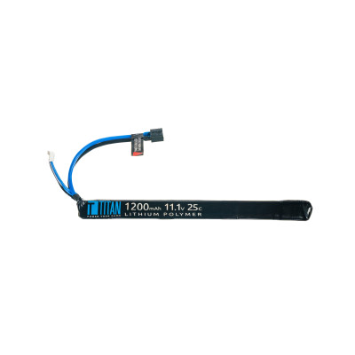 Li-Pol battery TITAN 11,1V 1200mAh, 25C (T-Dean) - Stick (AK)