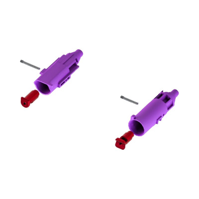 CTM AAP-01 Complete Enhanced Nozzle Set with CNC Valve - Violet