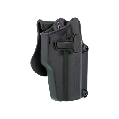 AMOMAX Universal Pistol Holster Per-Fit™, Right Hand - Black