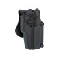 AMOMAX Universal Pistol Holster Per-Fit™, Right Hand - Black AMOMAX Universal Pistol Holster Per-Fit™, Right Hand - Black