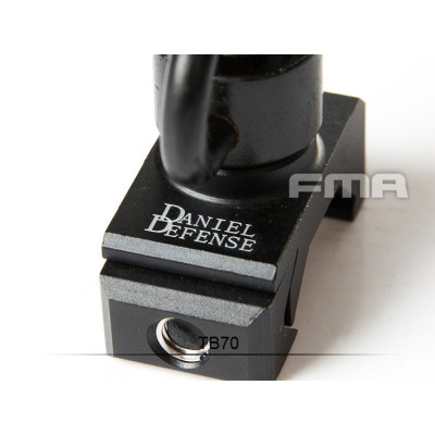 FMA 360° DD QD forgócsuklós RIS-tartó – fekete