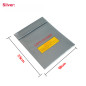 Safety Bag 18x23cm for Li-pol battery, Silver Safety Bag 18x23cm for Li-pol battery, Silver