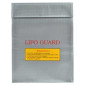 Safety Bag 18x23cm for Li-pol battery, Silver Safety Bag 18x23cm for Li-pol battery, Silver