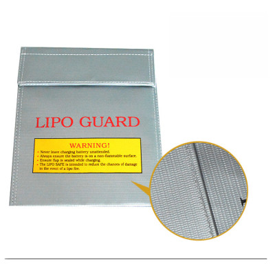 Biztonsági tok 18x23 cm-es Li-Pol akkumulátorhoz, ezüst