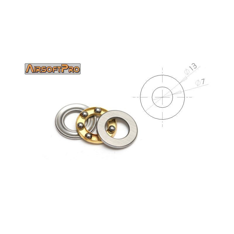 Axial bearing for sniper rifles spring guide Axial bearing for sniper rifles spring guide