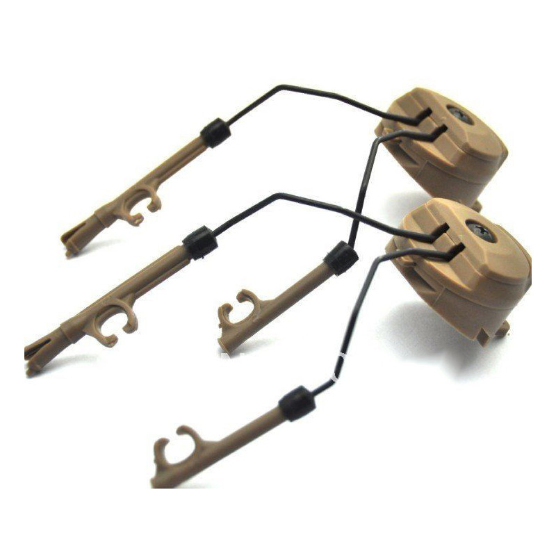 FMA ARC Helmet Mount for Peltor Comtac Headset - Tan
