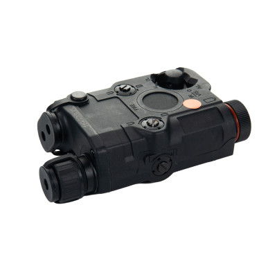 FMA AN/PEQ15 LA-5 Upgrade Version (LED Flashlight, Red / IR Laser) - Black