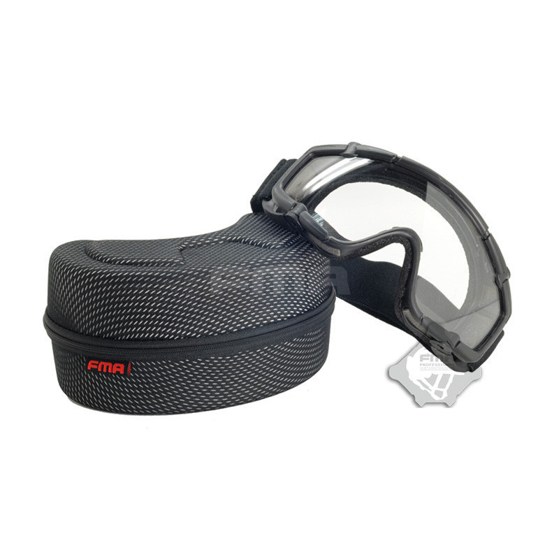 FMA SI Tactical Ballistic Goggle (2 Visors) - Black