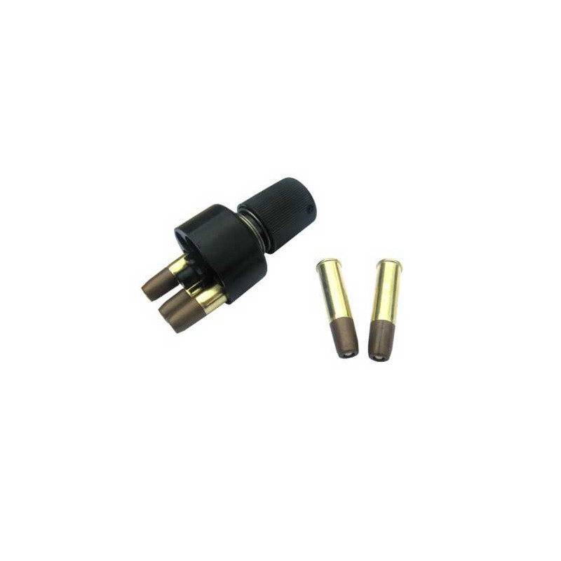 ASG Speedloader for Dan Wesson Revolvers with 6 Cartridges - Black