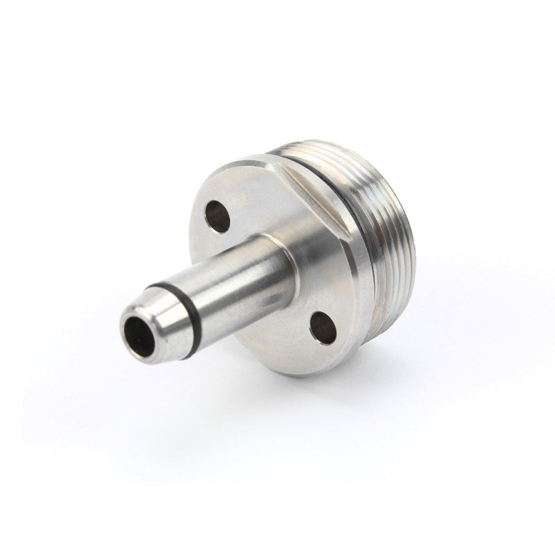 Stainless steel ROUNDED II cylinder head for VSR sniper rifles Stainless steel ROUNDED II cylinder head for VSR sniper rifles