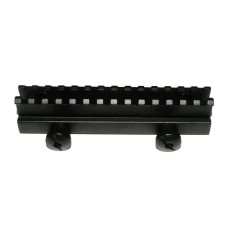 ASG Raised RIS Mount 28mm, Metal - Black