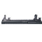 ASG Detachable Front and Rear Flip-up RIS Rail Sight - Black ASG Detachable Front and Rear Flip-up RIS Rail Sight - Black
