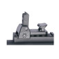 ASG Detachable Front and Rear Flip-up RIS Rail Sight - Black ASG Detachable Front and Rear Flip-up RIS Rail Sight - Black
