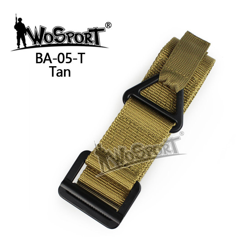 Rappelling service belt - sand