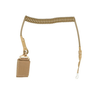 ASG Pistol Retention Lanyard with Carabiner - Tan