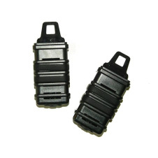 FMA Plastic MOLLE FastMag Pouch for MP7 Magazines, 2 pcs - Black